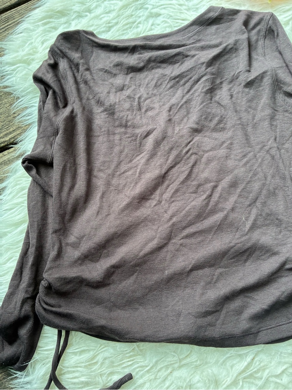 🌺LULULEMON button down ribbed long sleeve top 🌺 - Picture 11 of 12